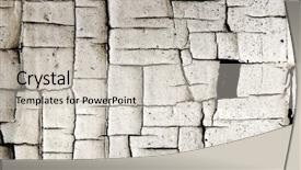  Presentation with fine art - Amazing slides having grunge wall abstract fine art backdrop and a light gray colored foreground