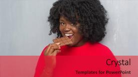  Presentation with african american couples on the mountains - Beautiful presentation theme featuring grunge wall eating a chocolate backdrop and a red colored foreground