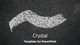  Presentation with chalk board - Beautiful slides featuring grunge-white-chalk-art-brush backdrop and a dark gray colored foreground