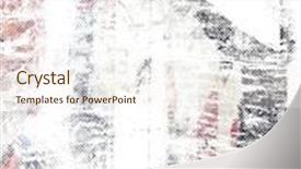  Presentation with chalk line set of grunge - Amazing presentation theme having grunge backdrop and a cream colored foreground