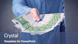  Presentation with bills - Beautiful PPT layouts featuring grungy drawings of a city backdrop and a  colored foreground