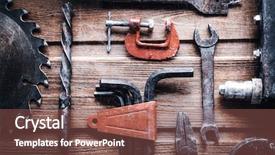  Presentation with processing - Colorful presentation theme enhanced with a wooden background process backdrop and a violet colored foreground