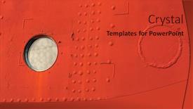  Presentation with abstract red - Beautiful PPT theme featuring grungy-red-texture-old-surface backdrop and a red colored foreground