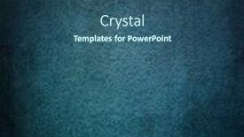  Presentation with wall - Presentation theme enhanced with grungy-section-of-wall-ideal background and a ocean colored foreground