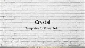  Presentation with stone masonry - PPT layouts having old neglected and deserted interior background and a white colored foreground