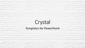  Presentation with stone masonry - PPT theme enhanced with old neglected and deserted interior background and a white colored foreground