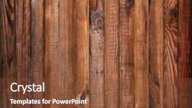  Presentation with nails - Beautiful presentation design featuring grungy timber wall with nails backdrop and a tawny brown colored foreground