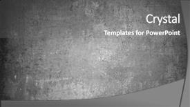  Presentation with sandstone - Cool new slide deck with grungy wall - sandstone surface background backdrop and a gray colored foreground