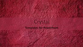  Presentation with sandstone - Colorful slide deck enhanced with grungy-wall-sandstone-surface-background backdrop and a red colored foreground