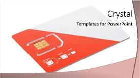  Presentation with gsm - PPT layouts having gsm - new red and white sim background and a white colored foreground