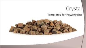  Presentation with heal - Presentation theme featuring guaiacum-herb-bark-used background and a white colored foreground