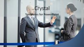  Presentation with airport security - Slides featuring guard checkpoint - young airport security staff stopping background and a lemonade colored foreground