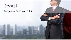  Presentation with media - Beautiful slides featuring guardiance-of-your-interests-mixed backdrop and a cool aqua colored foreground