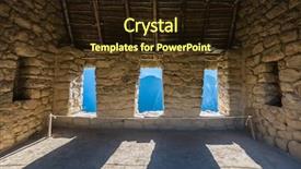  Presentation with inca - Slide set featuring seagulls eating - nestle food - young seagull background and a ocean colored foreground.