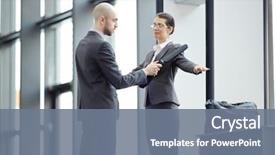  Presentation with airport security - Amazing slide deck having machine guarding - young businesswoman having check backdrop and a gray colored foreground