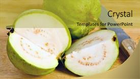  Presentation with guava - Cool new slides with  backdrop and a  colored foreground.