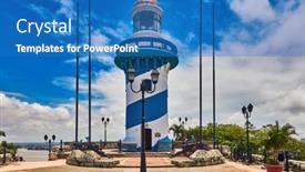  Presentation with ecuador - Presentation enhanced with guayaquil-ecuador-march-8-2020 background and a teal colored foreground