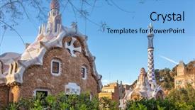  Presentation with eleanor and park - PPT layouts featuring guell designed by antoni gaudi background and a light blue colored foreground