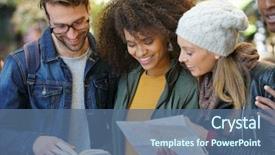  Presentation with nurse visiting family a new born - Cool new PPT theme with guides nyc - friends visiting new york reading backdrop and a  colored foreground