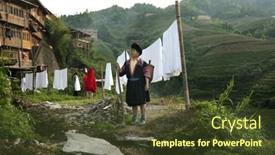  Presentation with rice fields - 