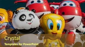  Presentation with cartoon children - 