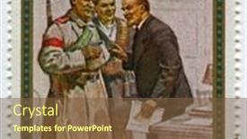  Presentation with 1970 - Cool new presentation design with guinea-circa-1970-a-stamp backdrop and a tawny brown colored foreground