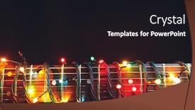  Presentation with multicolor - Slide deck consisting of guitar-finger-board-with-multicolor background and a wine colored foreground