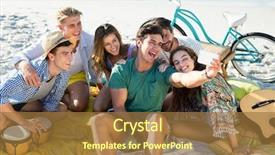  Presentation with friends - Audience pleasing slide set consisting of guitar free - high angle view of happy backdrop and a tawny brown colored foreground