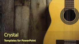  Presentation with rustic wood - Colorful slides enhanced with close up of cheese cake or dessert backdrop and a light gray colored foreground.