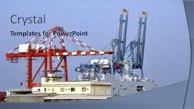  Presentation with warship - Cool new presentation with gulf-of-aden-djibouti-february backdrop and a light blue colored foreground