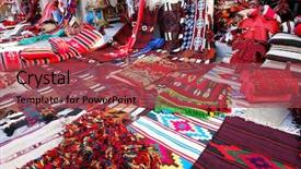  Presentation with traditional - PPT theme enhanced with gulf oil - traditional oriental carpets in wakif background and a red colored foreground