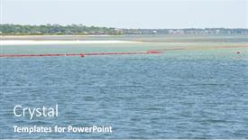  Presentation with alabama - Beautiful presentation theme featuring gulf-shores-may-8-protective backdrop and a teal colored foreground