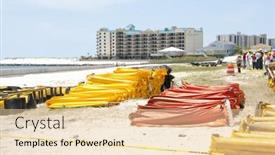  Presentation with oil spill - 