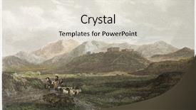  Presentation with old london - Slides featuring gulfi old view sicily create background and a sky blue colored foreground