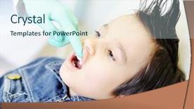  Presentation with office king - Amazing PPT layouts having gum arabic - kid visiting dentist office backdrop and a  colored foreground