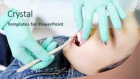  Presentation with office king - Beautiful theme featuring gum arabic - kid visiting dentist office backdrop and a  colored foreground