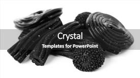  Presentation with arabic - Amazing presentation theme having gum arabic - licorice backdrop and a  colored foreground