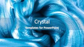  Presentation with chewing gum - Amazing presentation design having gum closeup gel cream rubber backdrop and a teal colored foreground