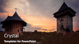  Presentation with august - Slide deck having gura-humorului-romania-august-14 background and a tawny brown colored foreground