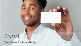  Presentation with philippine american war - PPT layouts enhanced with presentation posters - smiling young afro american guy background and a sky blue colored foreground