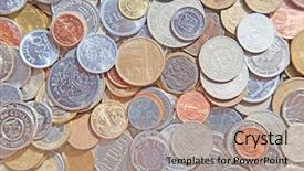  Presentation with torn paper collection of old - Beautiful presentation theme featuring guyana - collection of the old circulated backdrop and a coral colored foreground