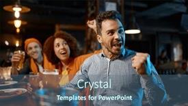  Presentation with craft beer - PPT theme having guys-drinking-craft-beer background and a ocean colored foreground