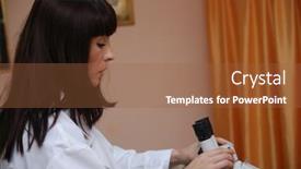  Presentation with gynecology - Slide set having gynecology background and a red colored foreground