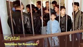  Presentation with refugees - Cool new presentation with gyor-hungary-october-14-kosovar backdrop and a tawny brown colored foreground