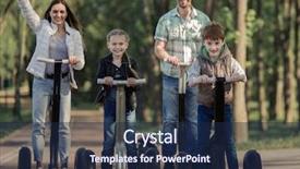  Presentation with fun - Colorful slide deck enhanced with jini technology - happy family having fun together backdrop and a gray colored foreground