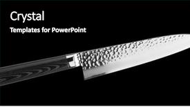  Presentation with damascus steel - Amazing slides having gyuto knife of damascus steel backdrop and a  colored foreground