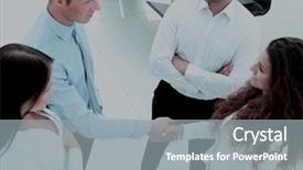  Presentation with director - Audience pleasing slide deck consisting of h - commercial director together with his backdrop and a gray colored foreground