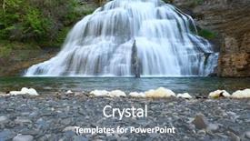  Presentation with new york state - Amazing theme having h - waterfalls at robert h treman backdrop and a gray colored foreground