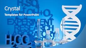  Presentation with chemistry formula - Colorful slide set enhanced with h2o lab - dna molecules chemistry formula background backdrop and a  colored foreground
