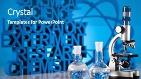  Presentation with chemistry formula - Slide set consisting of h2o lab - laboratory glass chemistry science formula background and a ocean colored foreground